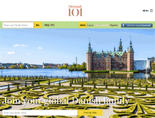 Tablet Screenshot of denmark101.com